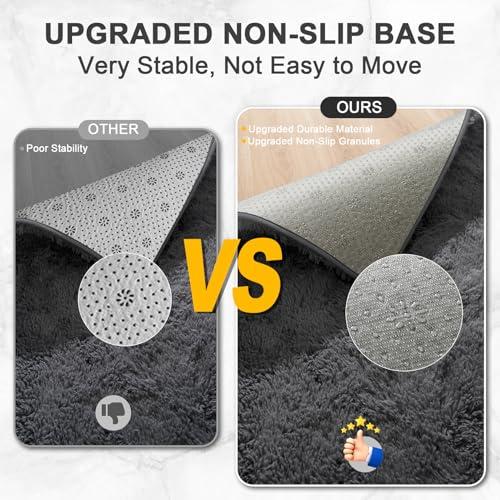 【並行輸入品】 Fosirug 5x8 Machine Washable Area Rugs for Bedroom Living Room，_7