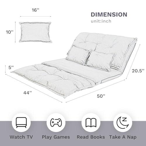 【並行輸入品】 TY ARTS & CULTURE Sofa Bed Comfortable Adjustable Futon Sofa Bed