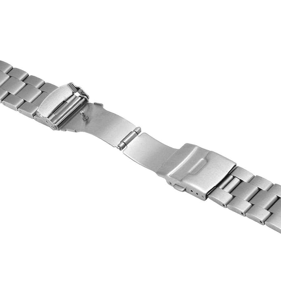 【並行輸入品】22mm カーブエンド ステンレススチール 腕時計バンド Orient Mako II/III Mako 2 3 / Kamasuの画像
