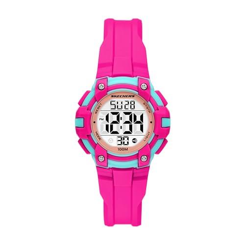 【並行輸入品】 Skechers Women's Anoka Digital Pink Polyurethane Watch_1