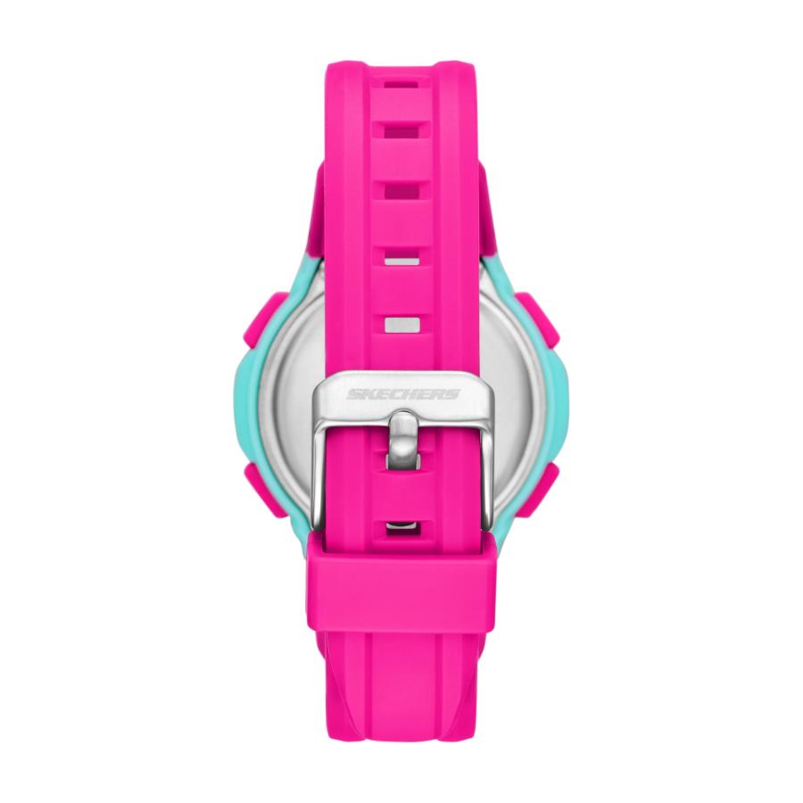 【並行輸入品】 Skechers Women's Anoka Digital Pink Polyurethane Watch_3