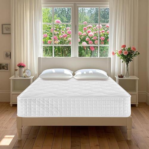 【並行輸入品】 KBQ TwinXL Mattress | 12 Inch Hybrid Mattresses in a Box | Mediu_1