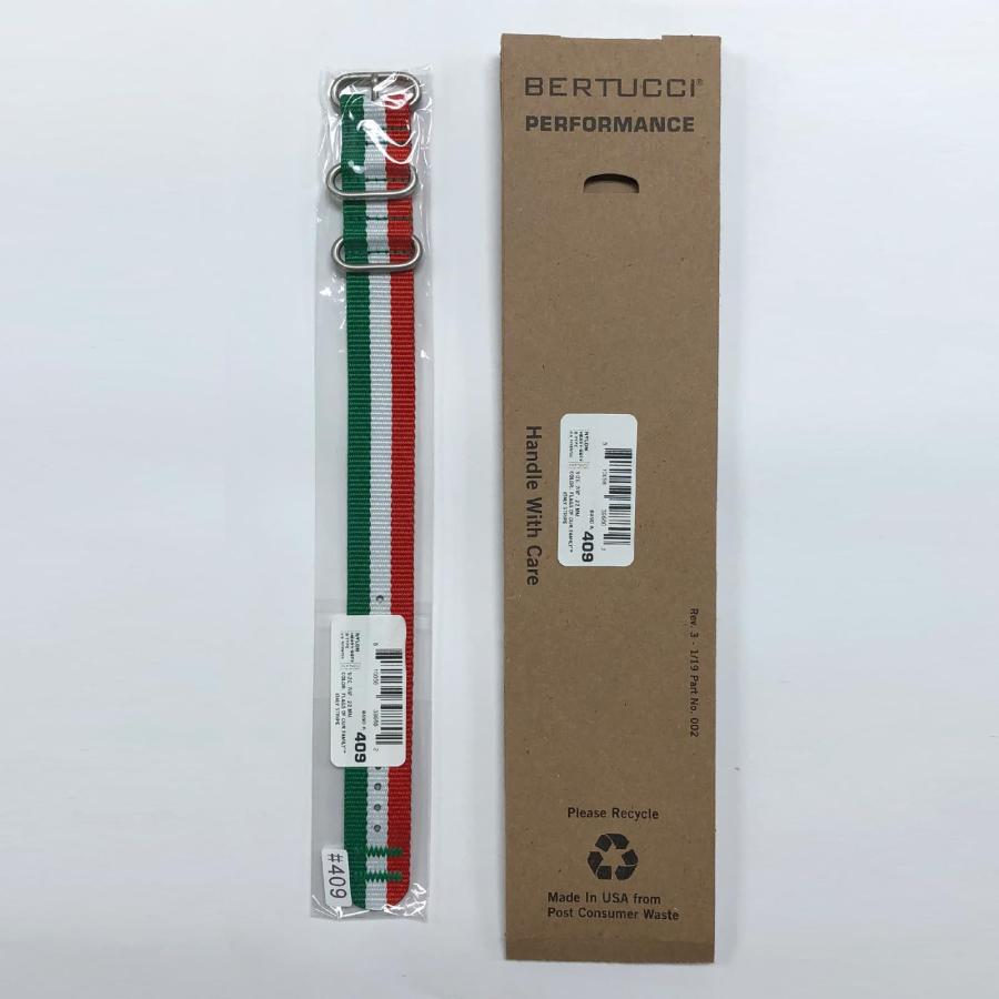 【並行輸入品】BERTUCCIナイロン腕時計バンド 22mm、フラグ・オブ・アワー・ファミリー イタリア BERTUCCI〓 Nylon_3