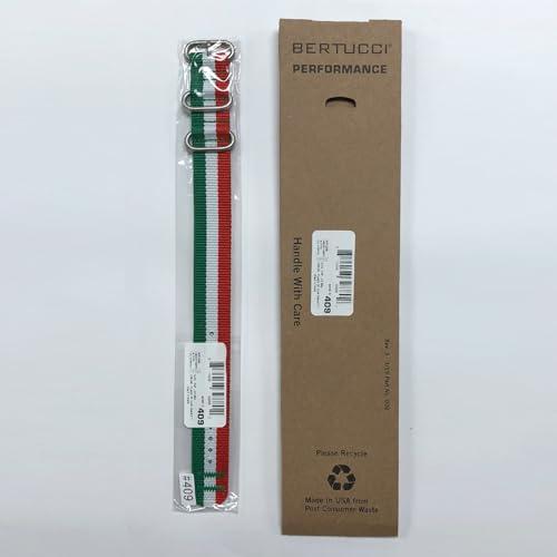 【並行輸入品】BERTUCCIナイロン腕時計バンド 22mm、フラグ・オブ・アワー・ファミリー イタリア BERTUCCI〓 Nylon_4