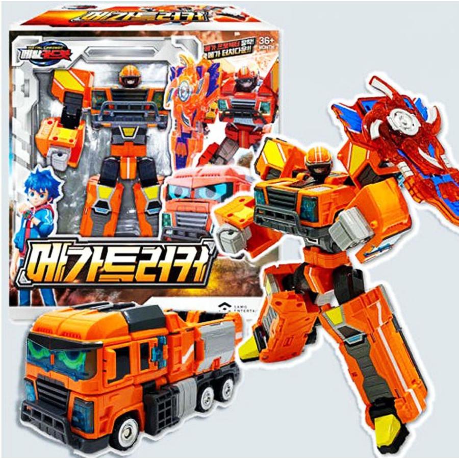 並行輸入品】メタルカードボット メガ トラッカー オレンジ トラック