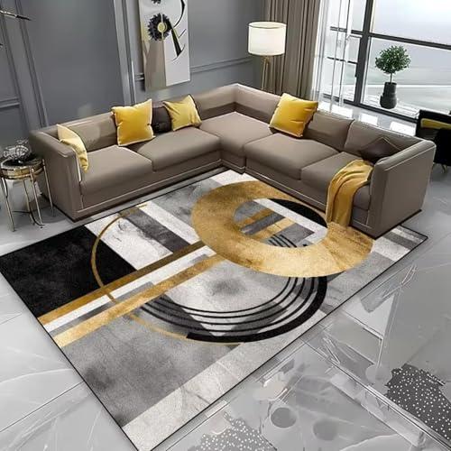 【並行輸入品】 Machine Washable Area Rugs 6'x8'(71"x98") Nordic Geometric Abstr