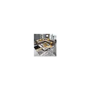 【並行輸入品】 Machine Washable Area Rugs 6'x8'(71"x98") Nordic Geometric Abstr
