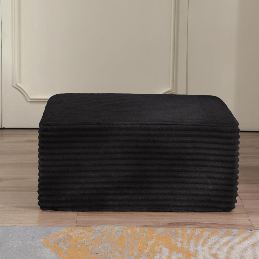 【並行輸入品】 Lakifun 37.4\" Sofa Ottoman, Corduroy Upholstered Deep Seat, Comf"_3