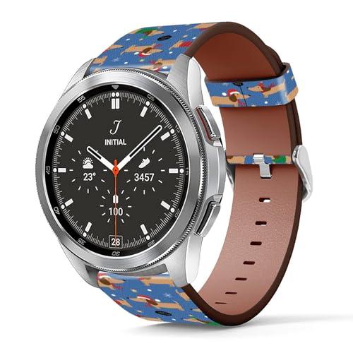 【並行輸入品】Mingdao Galaxy Watch 3 (45mm) / Galaxy Watch (46mm) パターン PUレザー バン