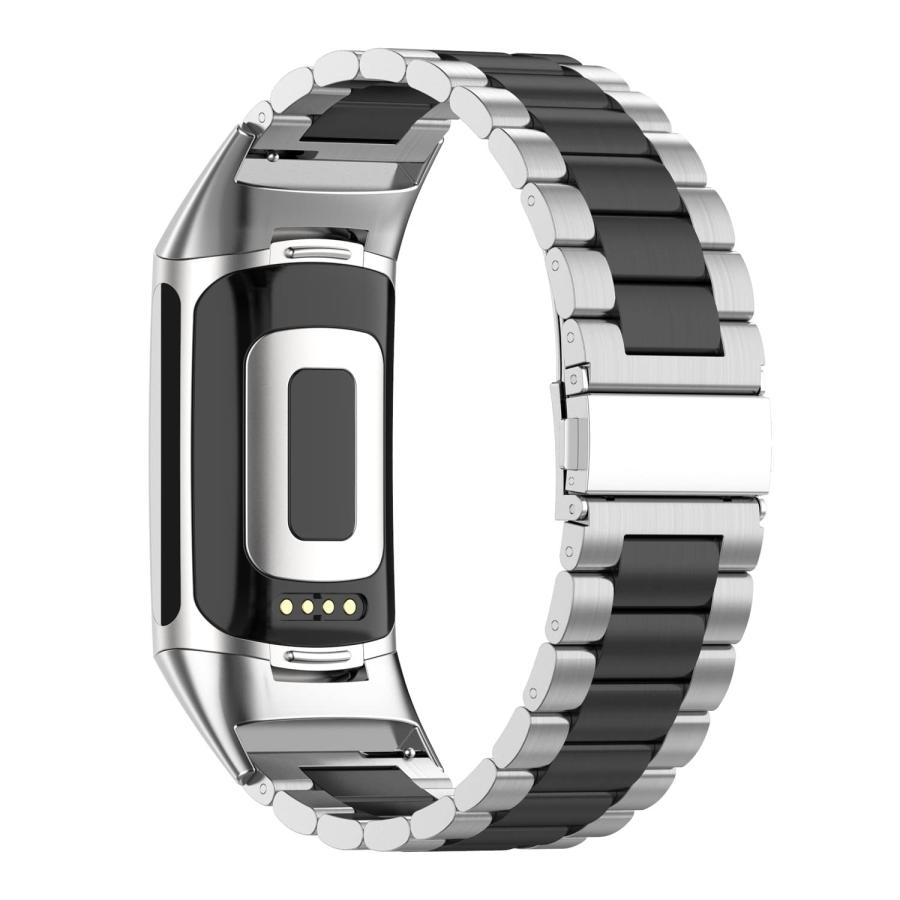 【並行輸入品】 Gheper Metal Band Compatible with Fitbit Charge 6/Charge 5 Stainの画像