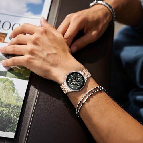 【並行輸入品】 LYSANDRA Compatible for OnePlus Watch 3 Band， 22mm Solid Stainle_7