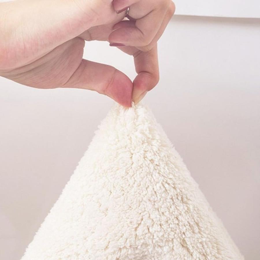 【並行輸入品】 Quarter Circle Area Rug Corner Decorative Rug Fluffy Carpet for_6
