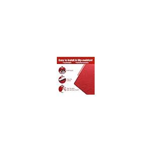 【並行輸入品】 Non Slip Rubber Backed Red Carpet Runner for Weddings & Events_8