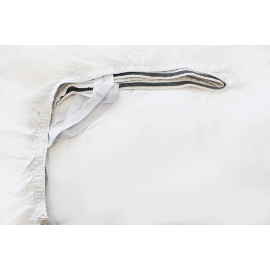 【並行輸入品】 One Bed Cool Lazy Bamboo Viscose Sheet Set， (King， Stone)_3