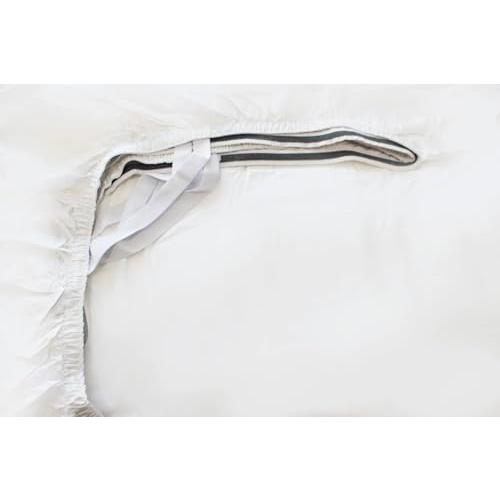 【並行輸入品】 One Bed Cool Lazy Bamboo Viscose Sheet Set， (King， Stone)_4