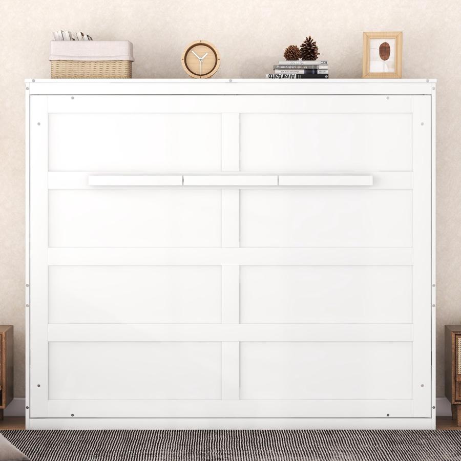 【並行輸入品】 Ball \u0026 Cast Murphy Bed Queen Size,Farmhouse Murphy Cabinet withの画像