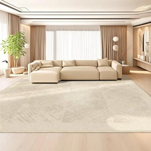 【並行輸入品】 Rugs for Living Room 6'x8'(71"x98") Living Room Carpet Cream Sty