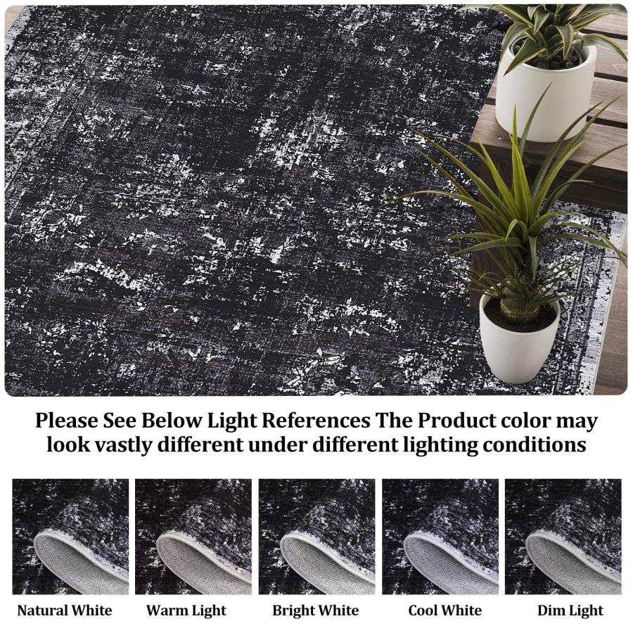 【並行輸入品】 GarveeHome Area Rug 6x9 Rugs for Living Room Non Slip Washable R_9