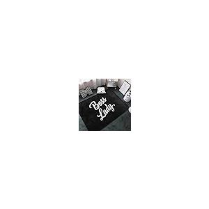 【並行輸入品】 Area Rug Boss Lady White Black (1) Floor Rugs Doormat Living Roo_2