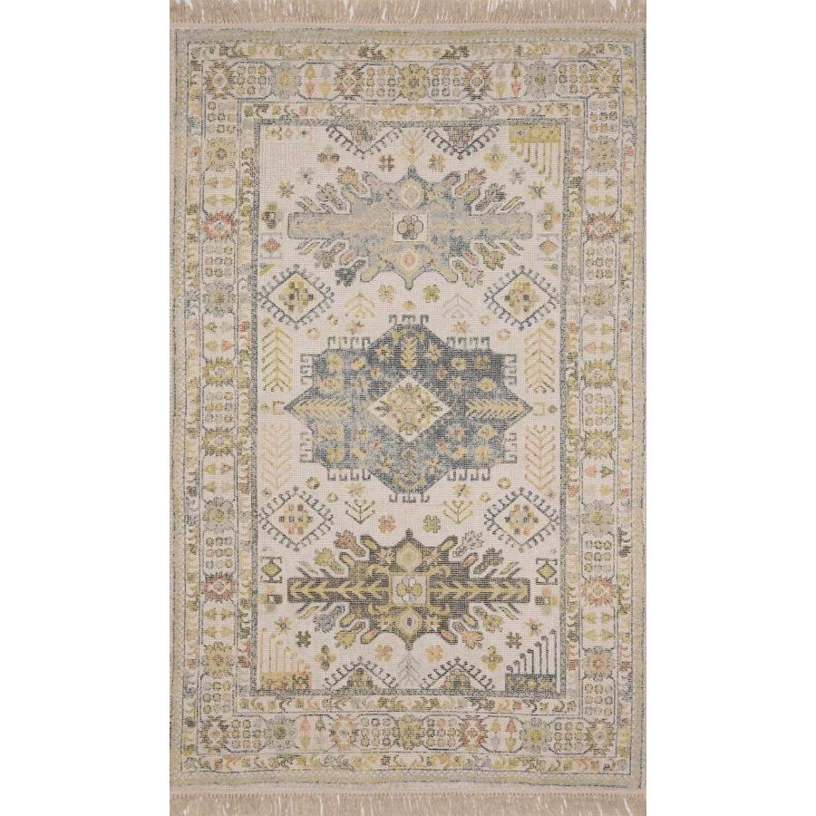 【並行輸入品】 Hauteloom Clarence Bohemian Hand Loomed Vintage Medallion Runner_6