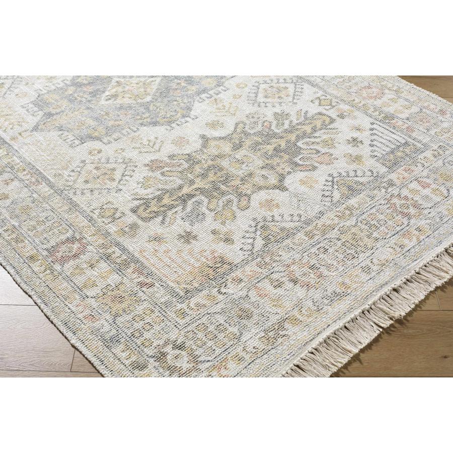 【並行輸入品】 Hauteloom Clarence Bohemian Hand Loomed Vintage Medallion Runner_9