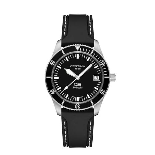 【並行輸入品】 Certina, Mens, DS Heritage Standard, 40.5, mm, Rubber, Quartz, Pの画像