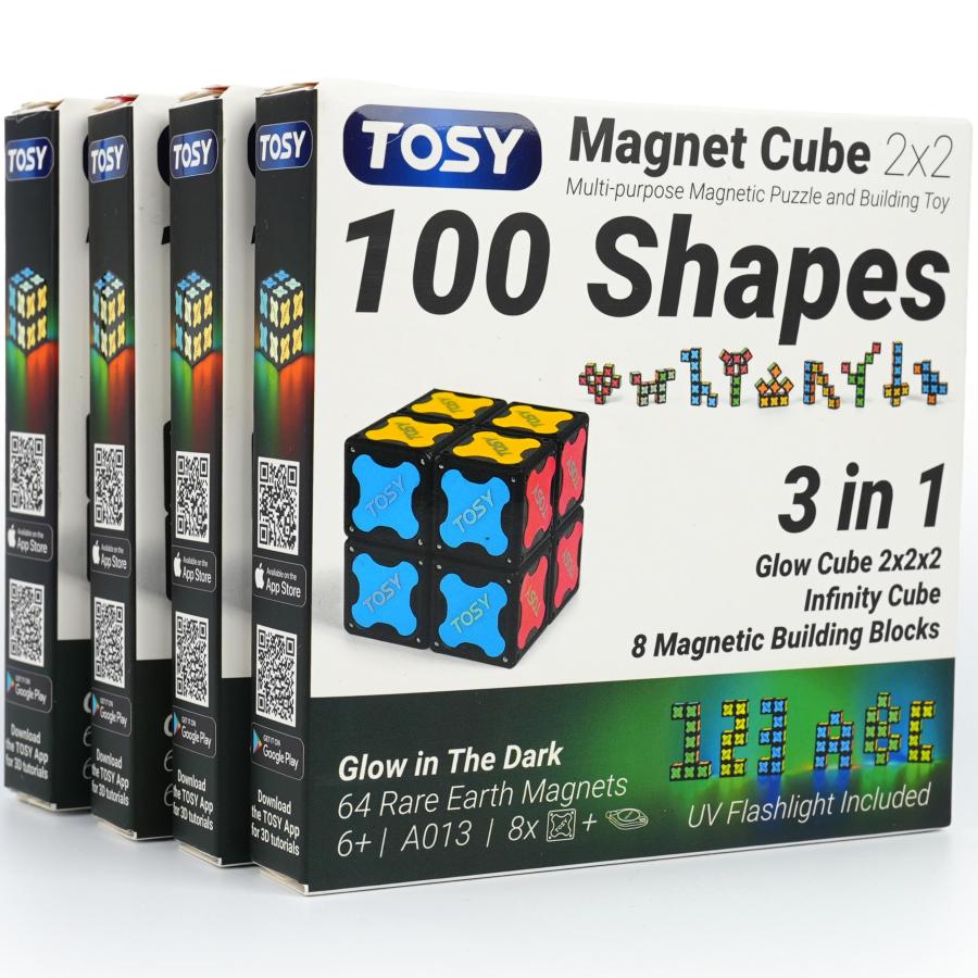 TOSY マグネットキューブ 2x2 - 8ブロック 2イン1おもちゃ:2x2x2パズルキューブとカスタマイズ可能なインフィニティキ 【並行輸入品】TOSYマグネットキューブ 2x2 8ブロック 2イン1おもちゃ:2x2x2パズルキューブとカスタマイズ可能なインフィニティキ :  Noxi - 通販 - Yahoo!ショッピング