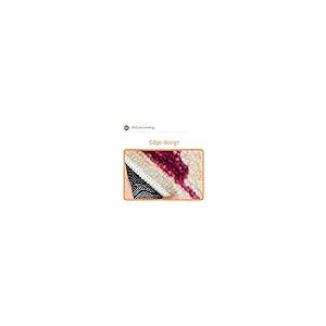 【並行輸入品】 Abstract Golden Lines Area Rugs， 5x8ft Luxury Emerald Green and_8