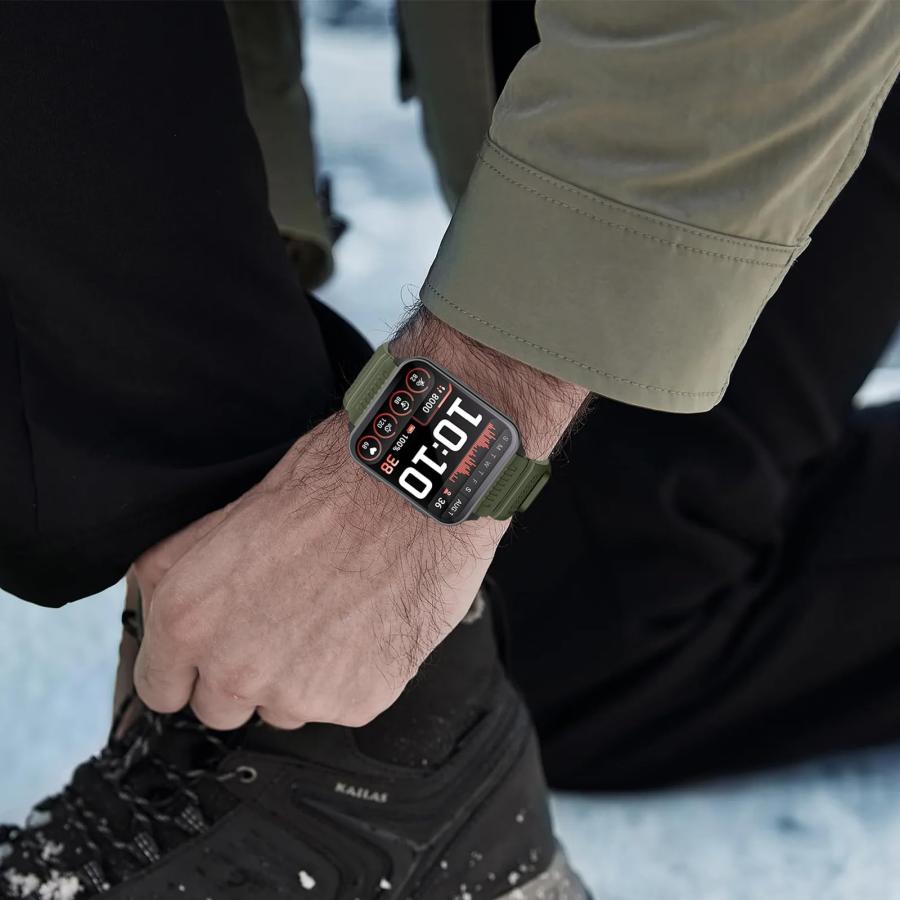 【並行輸入品】ISABAKE 24mm 腕時計バンド クイックリリースラバーストラップ Suunto 9 Baro Copper用交換用 Spa_5