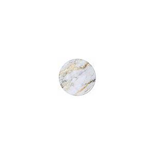 【並行輸入品】 Marble Texture Round Rug 3ft Gray and White Modern Art Throw Sof