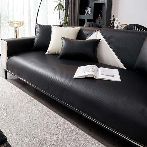 【並行輸入品】 Huierxun 100% Waterproof PU Leather Couch Cover for Dogs Wipecle_1