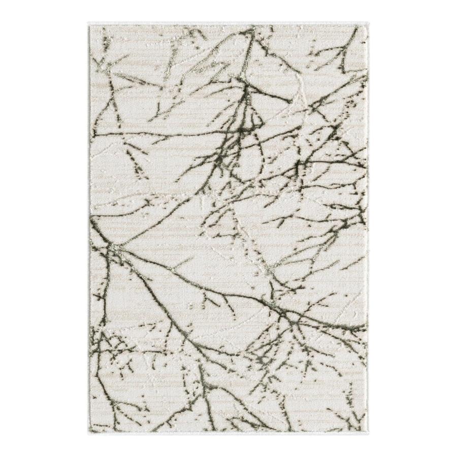 【並行輸入品】 LUXE WEAVERS Modern Abstract Nature Cream Green 2x3 Entryway Rug_3