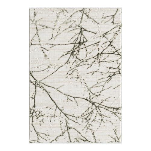 【並行輸入品】 LUXE WEAVERS Modern Abstract Nature Cream Green 2x3 Entryway Rug_4