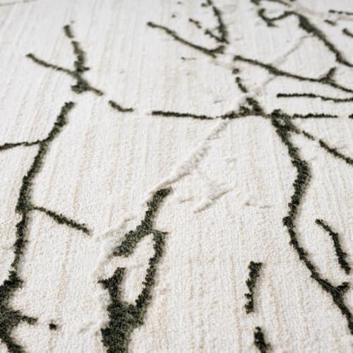 【並行輸入品】 LUXE WEAVERS Modern Abstract Nature Cream Green 2x3 Entryway Rug_7