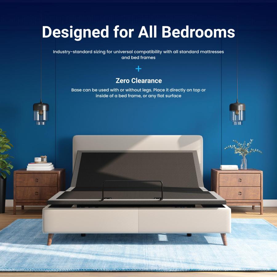 【並行輸入品】 iDealBed 2i Custom Adjustable Bed Base   Advanced Head \u0026 Foot Elの画像