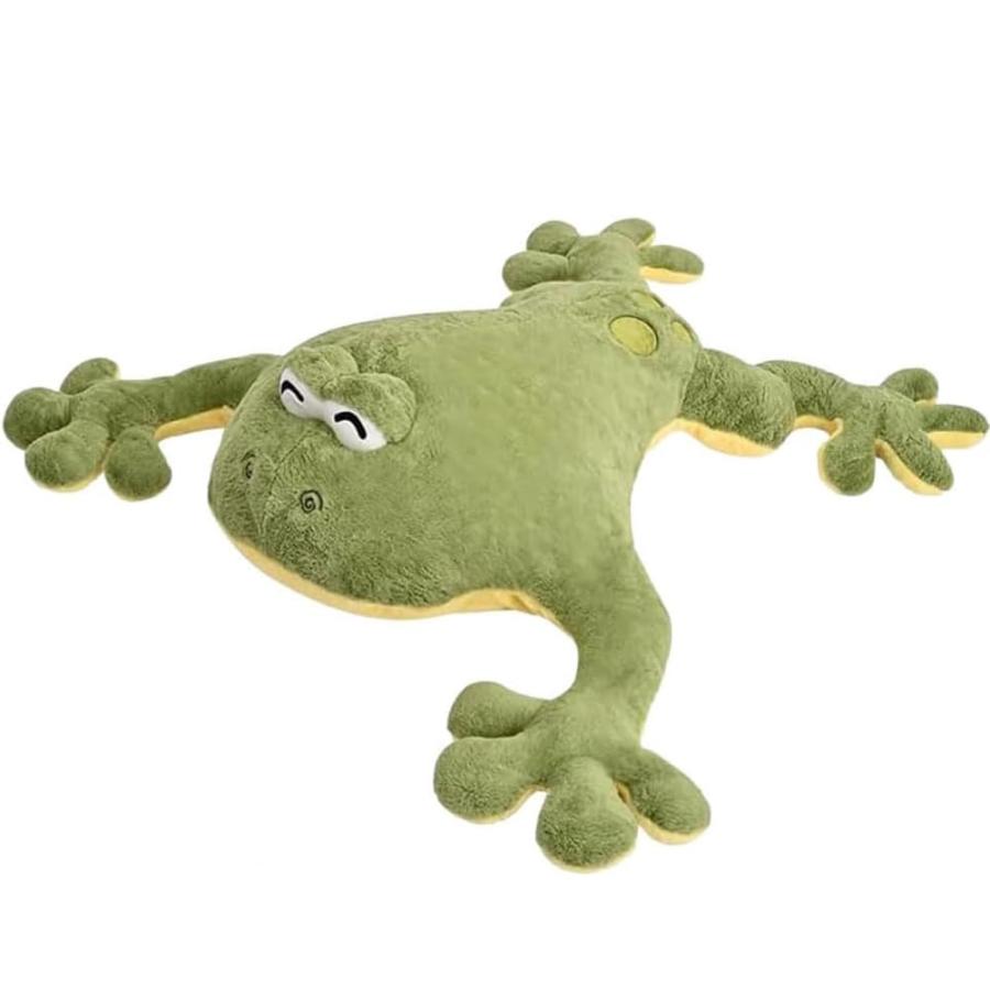 並行輸入品】Zxioral 大型カエルのぬいぐるみ グリーンカエル