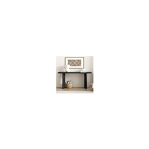 【並行輸入品】 Knocbel Entryway Console Table with Pine Veneer and Geometric Le