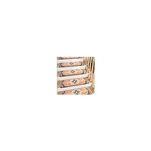 【並行輸入品】Brakki Bullnose ノンスリップ階段踏み板 木製階段用 屋内ランナー用カーペット ペットに優しいソフト階段ラグ エッジ_2