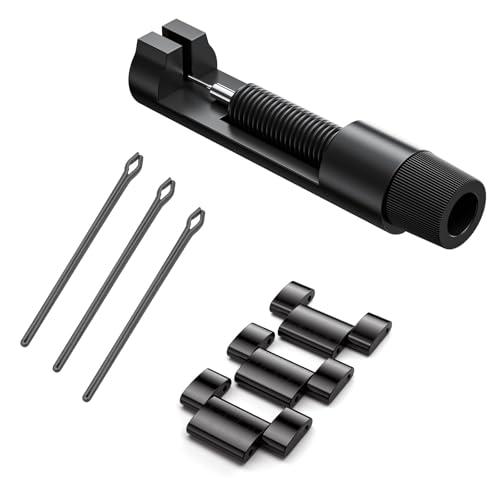 【並行輸入品】HIRREO スマートウォッチメタルストラップ延長アクセサリー、24mm幅、QSグレーカラー、CG 3 Plants。 HIRRE_1