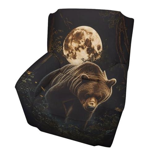 並行輸入品】 Grizzly Bear Walking Through Forests 1 Piece Single