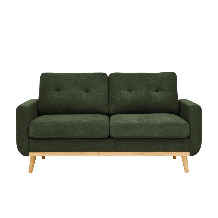 【並行輸入品】 67.7''Mid Century Modern Sofa Couch， Upholstered Tufted Loveseat_6