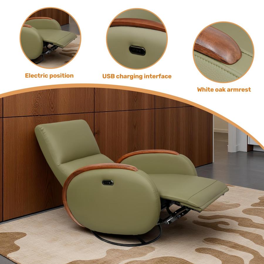 【並行輸入品】 OGDPX Power Recliner Single Sofa Chair， Electric Adjustable Recl_6