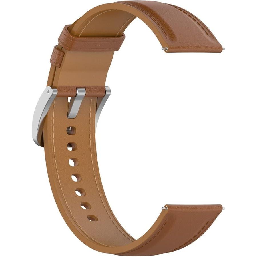 【並行輸入品】22mm レザーストラップ Amazfit Balance 2ストラップ対応 調節可能な交換用リストバンド プレミアムレザーバンド_2