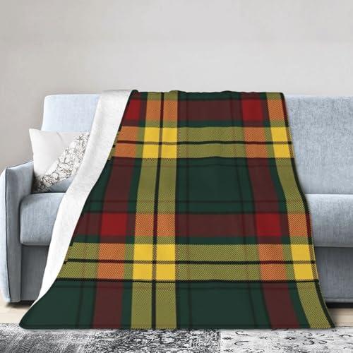 【並行輸入品】 Clan MacMillan Tartan Advanced Soft Blanket80 X60 Lightweight_1