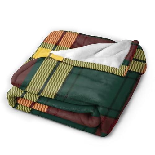【並行輸入品】 Clan MacMillan Tartan Advanced Soft Blanket80 X60 Lightweight_4