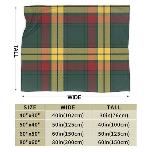 【並行輸入品】 Clan MacMillan Tartan Advanced Soft Blanket80 X60 Lightweight_7