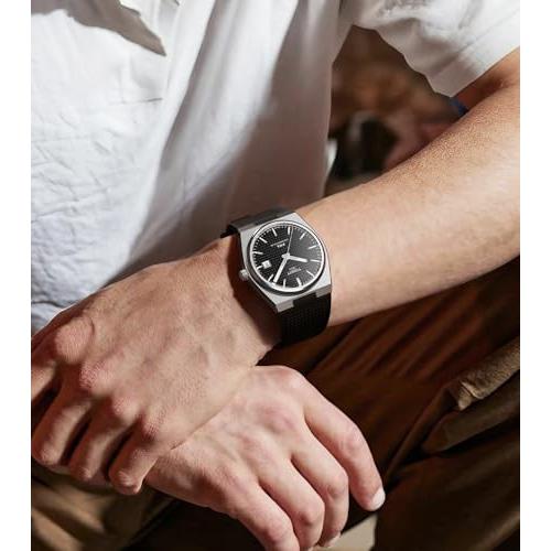 【並行輸入品】 Strap for Tissot PRX Watch,Soft Fluororubber Band for PRX Powermの画像