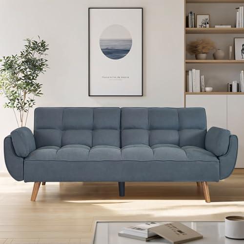 【並行輸入品】 liuyouhom 75″ Convertible Futon Sofa Bed， Small Futon Couch with