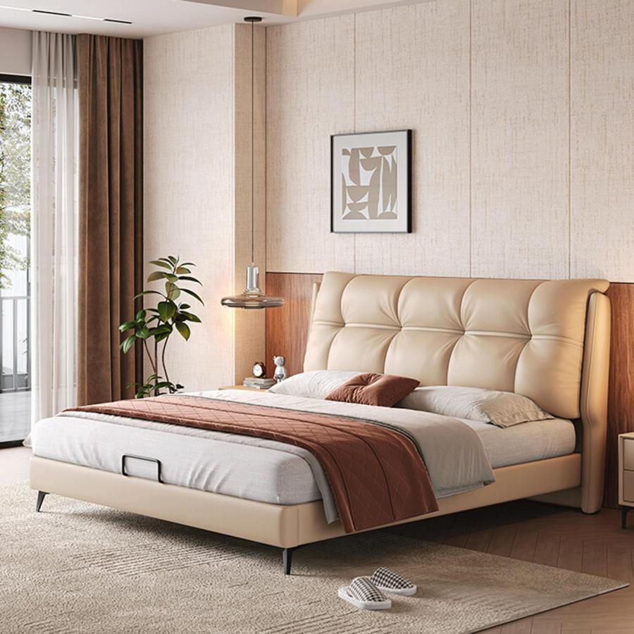 並行輸入品】 DLCQIJI Modern Simplicity Full Size Bed Frame