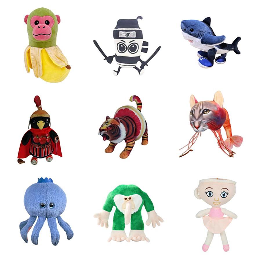 並行輸入品】Zenitsu イタリアンブレインロットぬいぐるみ 表現力豊か